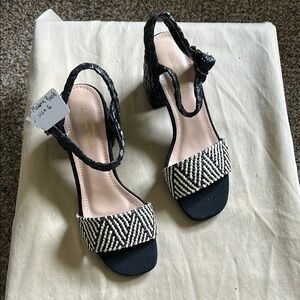 Alfani Black and White Women's Sandals